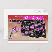 Postkarte Oklahoma I (Vorne/Hinten)