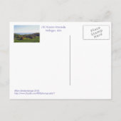 Postkarte, "OLD MISSION PENINSULA/MICHIGAN" Postkarte (Rückseite)