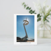Postkarte, olympischer Park, Barcelona, Spanien, Postkarte (Stehend Vorderseite)