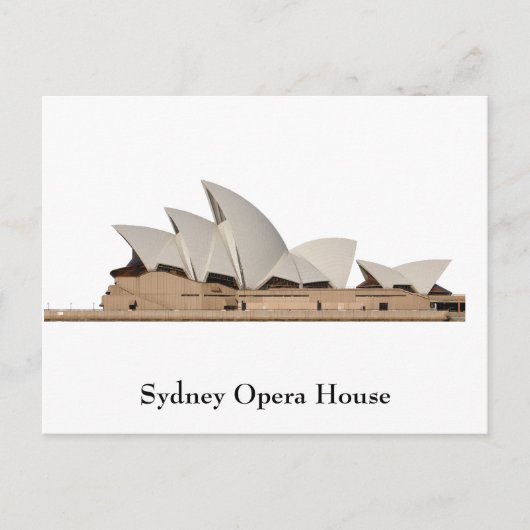 Postkarte: Opernhaus Sydney: Postkarte (Vorderseite)