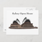 Postkarte: Opernhaus Sydney Postkarte (Vorne/Hinten)