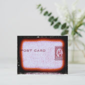 ‚Postkarte‘ (Orange) Postkarte (Stehend Vorderseite)