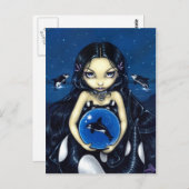 Postkarte "Orca Magic" (Vorne/Hinten)