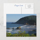 Postkarte Oregon Coast (Vorne/Hinten)