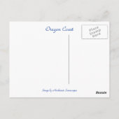 Postkarte Oregon Coast (Rückseite)