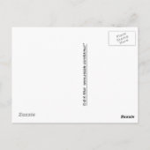 Postkarte - Originale Textnachricht (Rückseite)