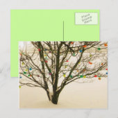 Postkarte Osterbaum (Vorne/Hinten)