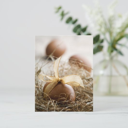 Postkarte Osterei (Stehend Vorderseite)