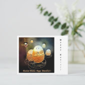 Postkarte Ostereier Benedict (Stehend Vorderseite)