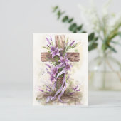 Postkarte Osterkreuz (Stehend Vorderseite)