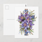 Postkarte Osterkreuz (Vorne/Hinten)