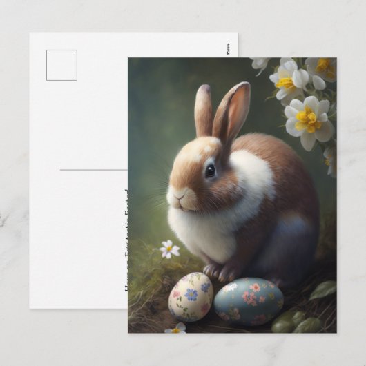 Postkarte Ostern (Vorne/Hinten)