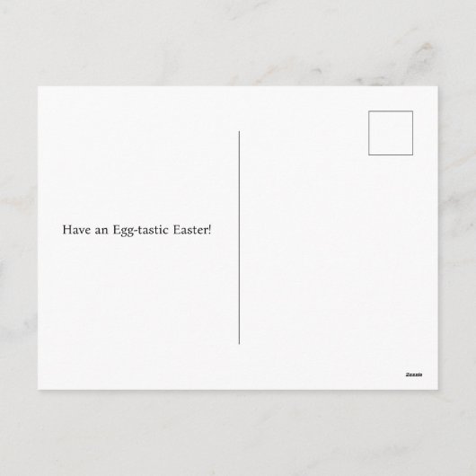 Postkarte Ostern (Rückseite)