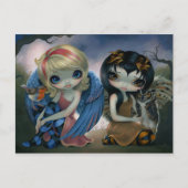 Postkarte "Owlyn and Robyn" (Vorderseite)