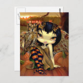 Postkarte "Owlyn im Herbst" (Vorne/Hinten)