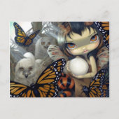 Postkarte "Owlyn im Nest" (Vorderseite)