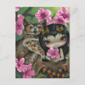 Postkarte "Owlyn in der Springtime" (Vorderseite)