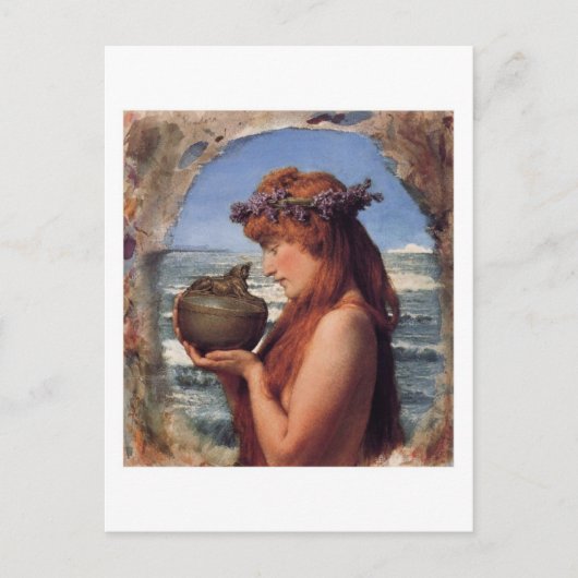 Postkarte Pandora (Vorderseite)