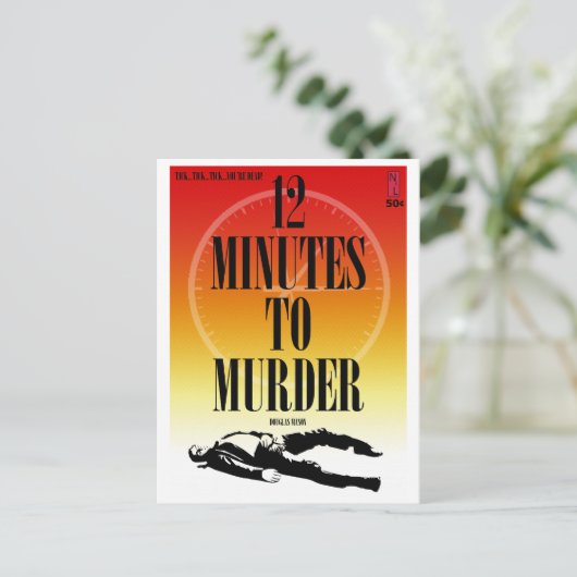 Postkarte Paperback: 12 Min. (Stehend Vorderseite)