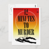 Postkarte Paperback: 12 Min. (Vorne/Hinten)