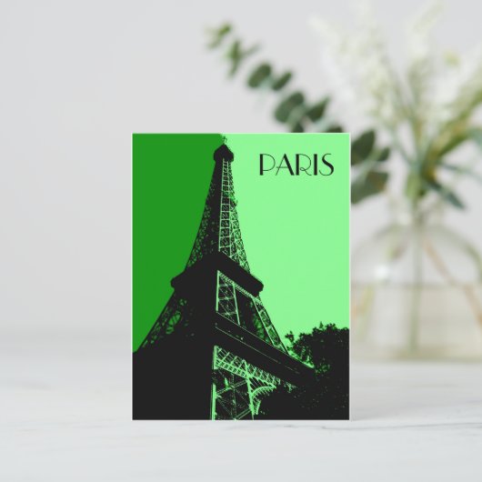 Postkarte - Paris (Stehend Vorderseite)