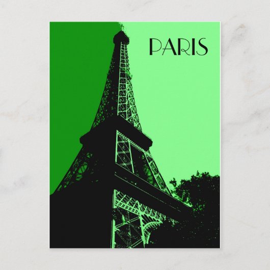 Postkarte - Paris (Vorderseite)