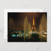 Postkarte Paris (Vorne/Hinten)