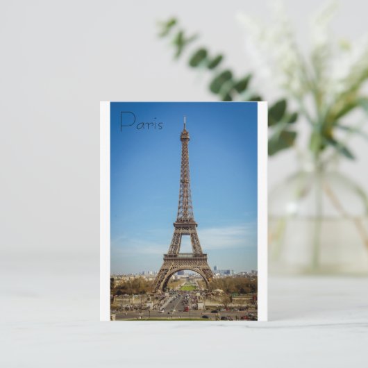 Postkarte Paris (Stehend Vorderseite)