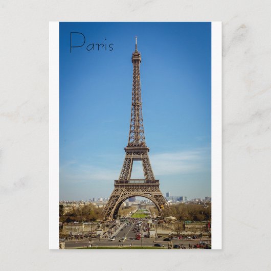 Postkarte Paris (Vorderseite)