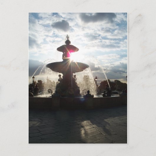 Postkarte Paris Fossilienmuseum (Vorderseite)