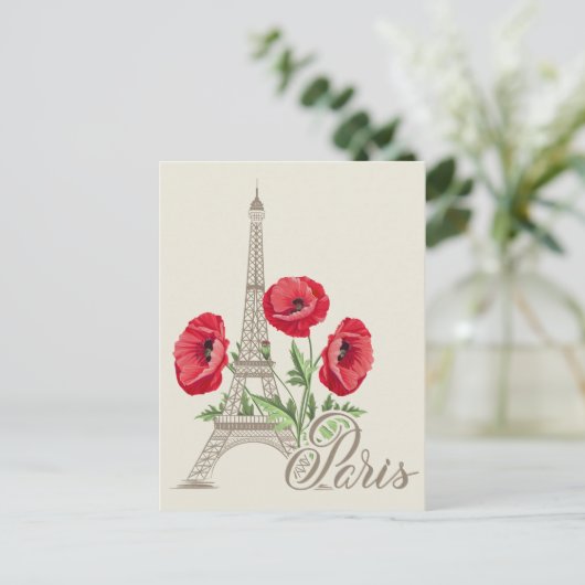 Postkarte Paris Frankreich (Stehend Vorderseite)