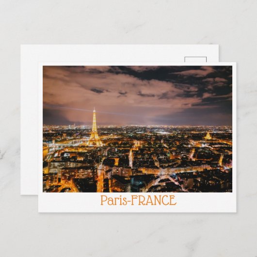 Postkarte Paris-FRANKREICH (Vorne/Hinten)