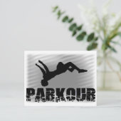 Postkarte Parkour (Stehend Vorderseite)