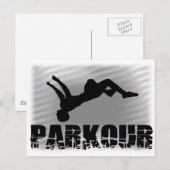 Postkarte Parkour (Vorne/Hinten)