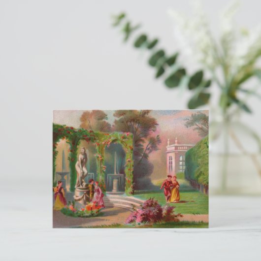 Postkarte Parkplatz (Stehend Vorderseite)