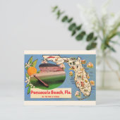 Postkarte Pensacola Beach FL (Stehend Vorderseite)