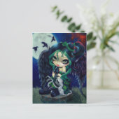 Postkarte "Perched and Sat and Nothing More" (Stehend Vorderseite)