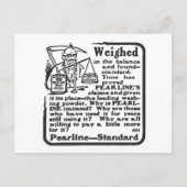 Postkarte "Perline Advertisement" (Vorderseite)