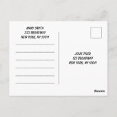 Postkarte Pet Talk  (Rückseite)