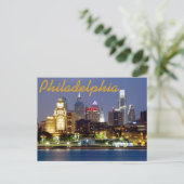 Postkarte Philadelphia (Stehend Vorderseite)