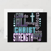 Postkarte - Philippinen 4:13 (Vorne/Hinten)