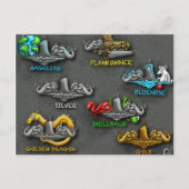 Postkarte "Phins" (Vorderseite)