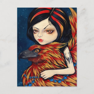 Postkarte "Phoenix Tattoo"