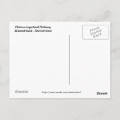 Postkarte Pilatus (Rückseite)