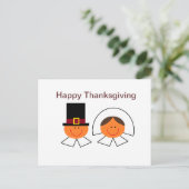 Postkarte "Pilgrims" (Stehend Vorderseite)