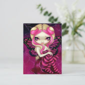 Postkarte "Pink Lightning" (Stehend Vorderseite)