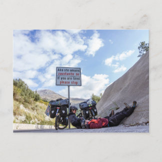 Postkarte - please stop