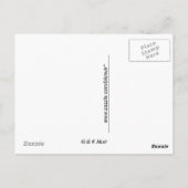 Postkarte - Point Fermin Leuchtturm (Rückseite)