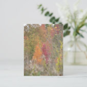 Postkarte "Pointillist's Autumn" (Stehend Vorderseite)