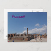 Postkarte Pompeii (Vorne/Hinten)